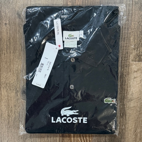 Lacoste Other - Lacoste Black Men's Classic Piqué Polo